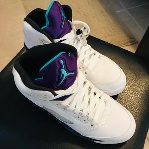 Kid’s Air Jordan 5 Retro Grape 5Y